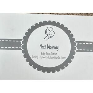 Next Mommy Baby Socks Gift Set for Boys & Girls newborn gift baby shower funny